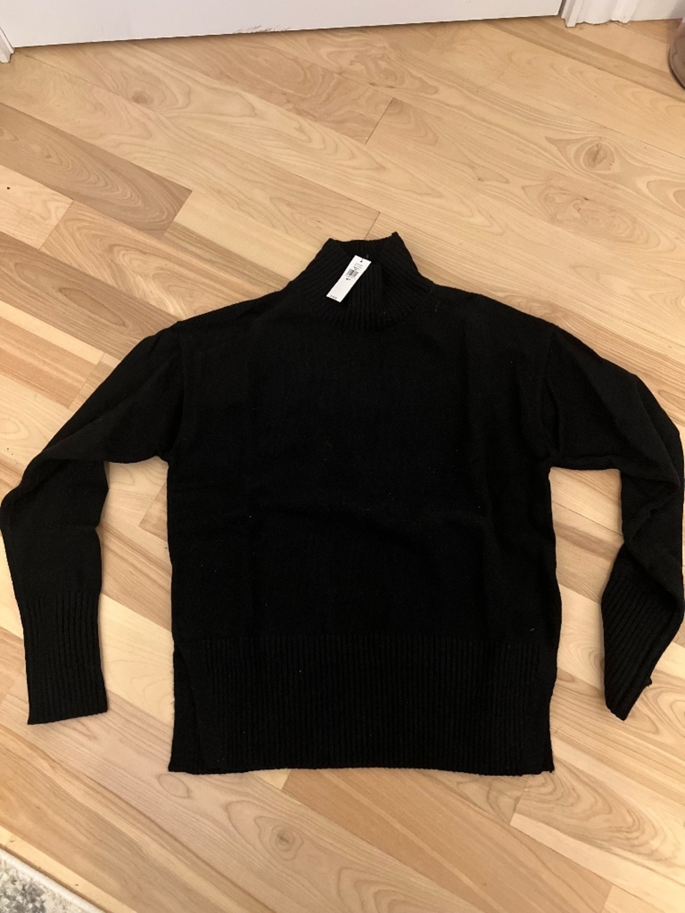 Banana Republic Black Mock Neck Sweater